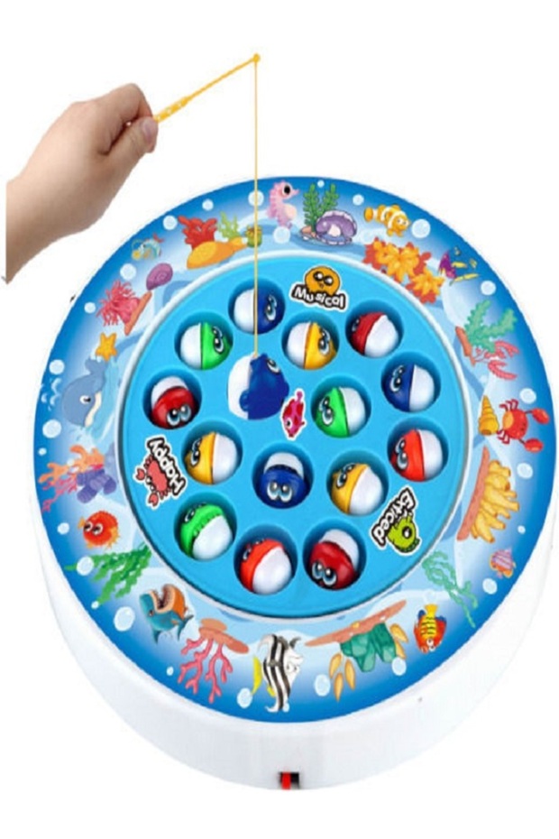 لعبة صيد السمك بالدفع الكهربائي - 1