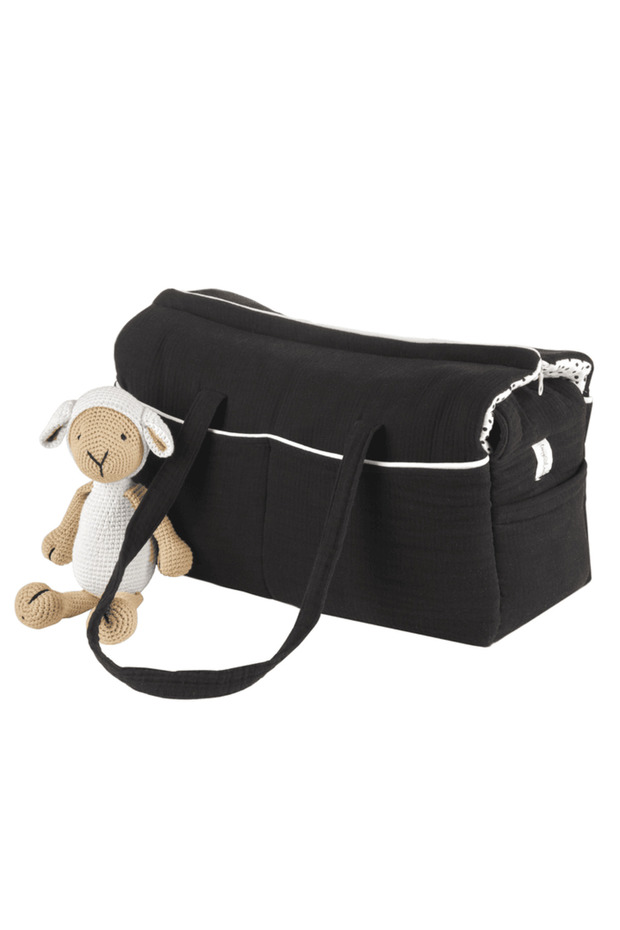 Baby Care Bag and Amigurumi Toy | Muslin Baby Care Bag