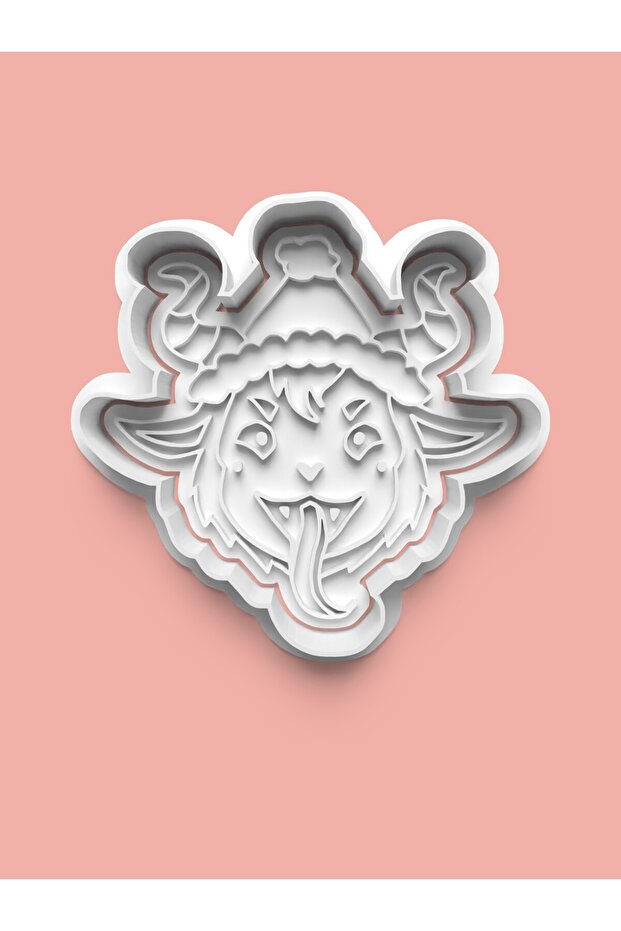 Krampus Figure Cookie Mold and Fondant Mold 0178-Single