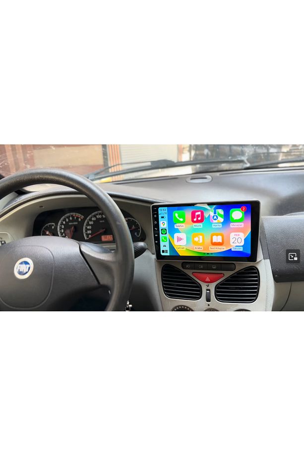 FİAT ALBEA(2002-2004) 9''ANDROİD Gerçek 2+32 GB / 4 Çekirdek 1.6/Wıfı Bt 5.4-Carplay-Ahd Hd KAMERALI - 2
