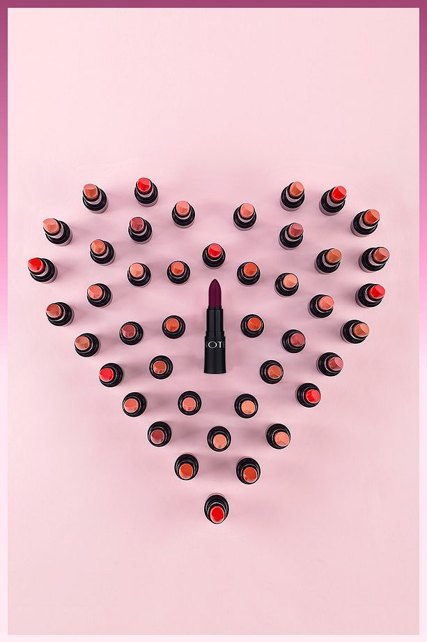 Mattemoist Lipstick Mat Bitişli Ruj 308 Brand - Koyu Mor - 4