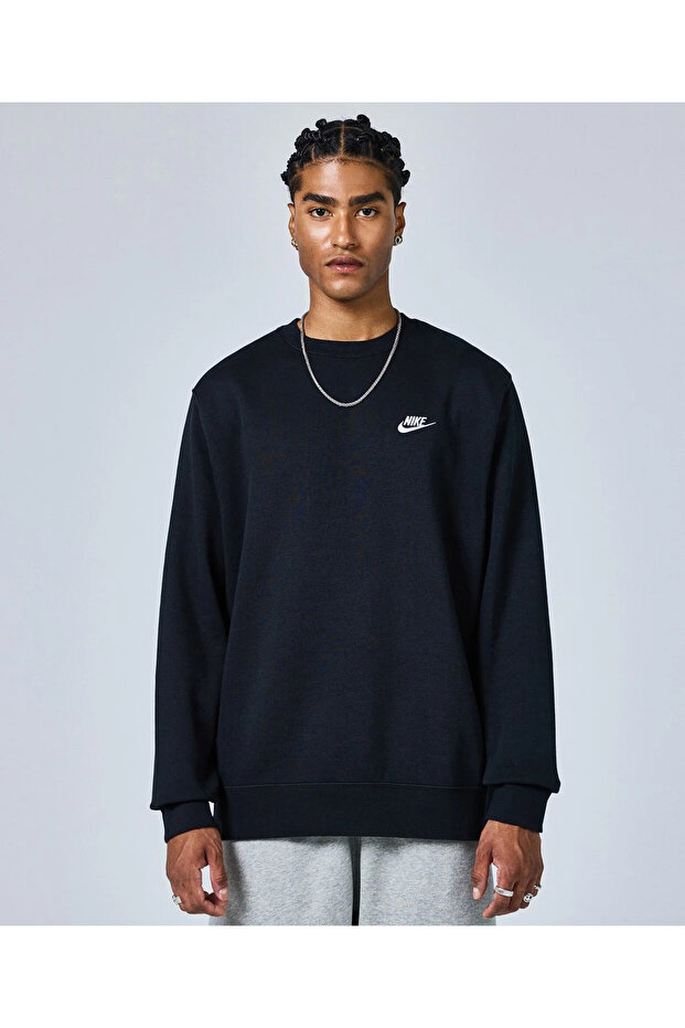 Pánská černá sportovní mikina Club Bv2662-010 - 2