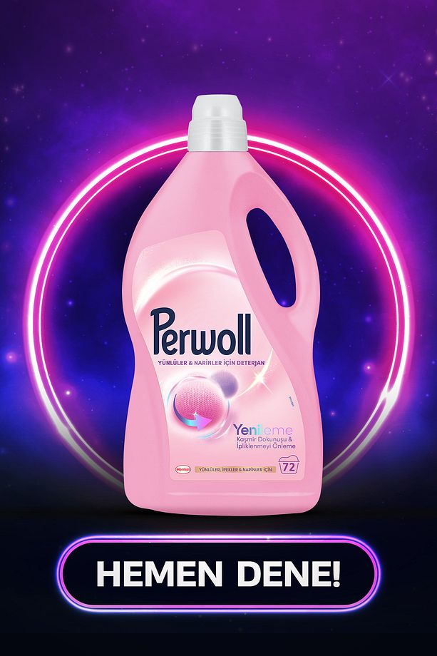 Yünlü ve İpekli Kumaşlar İçin Sıvı Deterjan 3.96L x2 – 144 Yıkama Renk Koruma & Yumuşaklık - 7