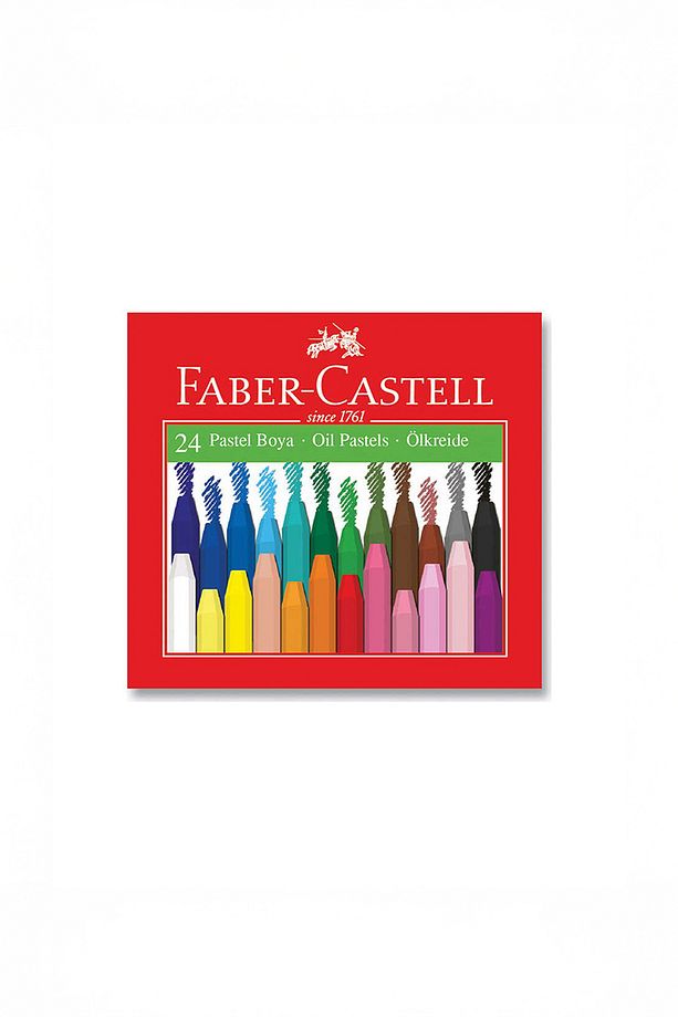 Pastel Boya, 24 Renk, Pratik Taşıma Çantalı, Canlı ve Yumuşak Renkler, Kolay Kullanım, Şık Tasarım - 1