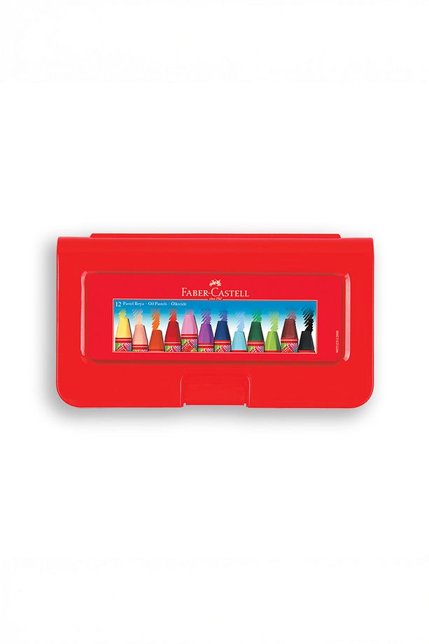 Altıgen Pastel Boya, 12 Renk, Plastik Kutu, Yumuşak ve Canlı Renkler, Rahat Kullanım,Etkili Uygulama - 1