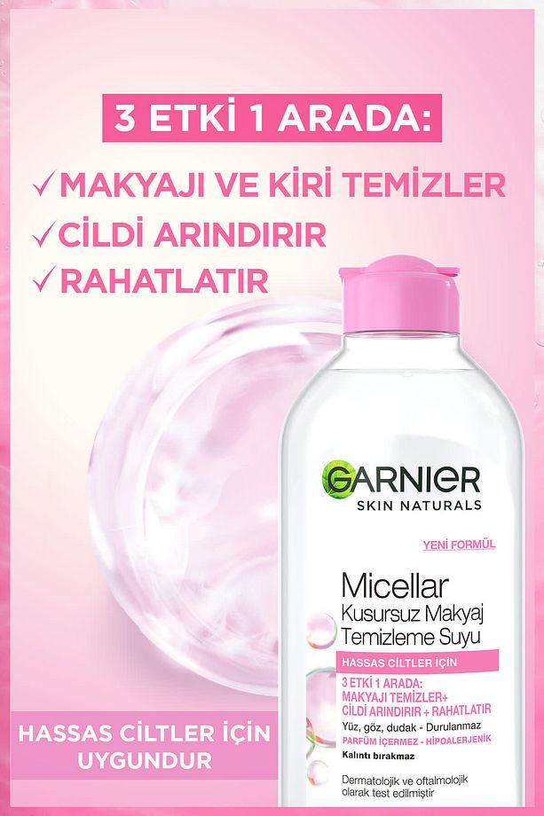 Micellar Kusursuz Makyaj Temizleme Suyu 400 ml - 4