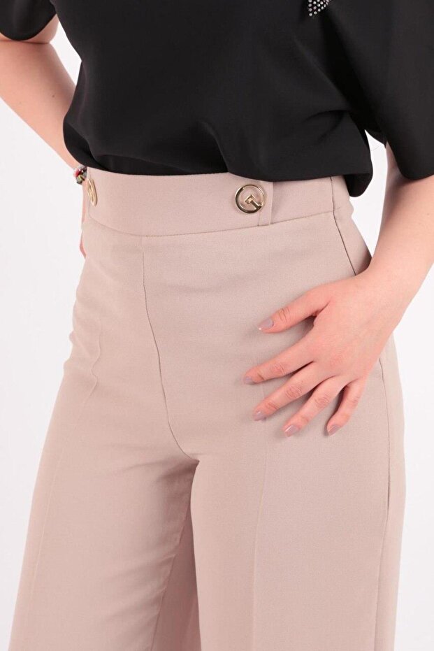 Kadın Krep Pantolon - 8