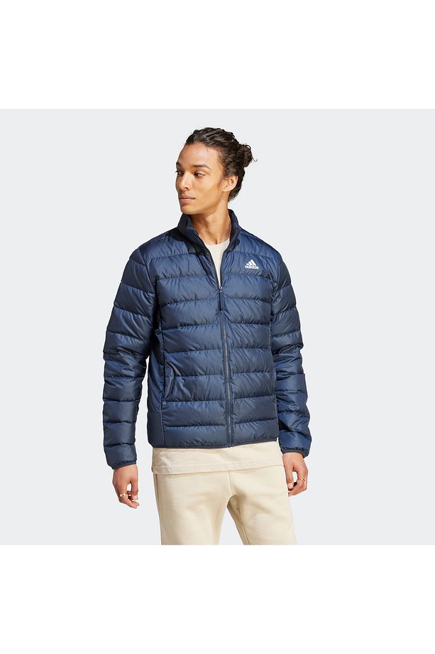 Essentials Lite Down Erkek Lacivert Mont (IK3218) - 3