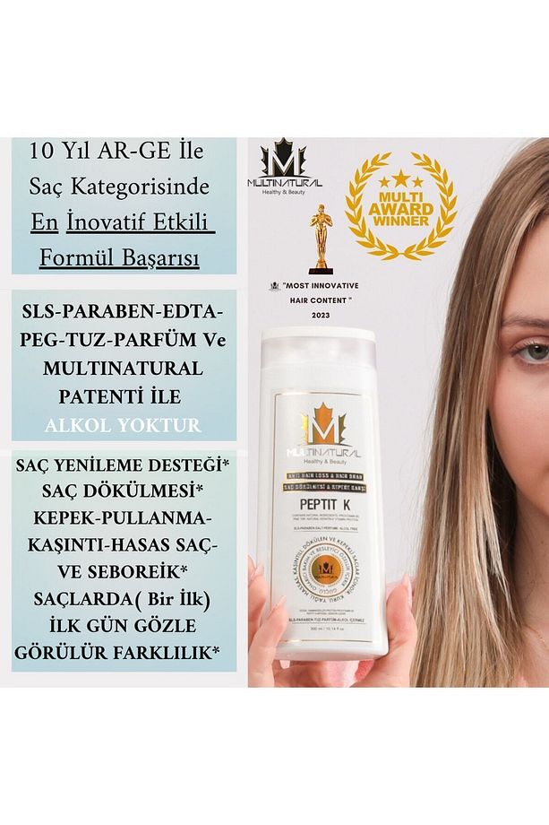 Kepek Şampuan, Saç Dökülmesi Şampuanı 300ml + Kepeklenme Egzamanskremi 100ml - 9