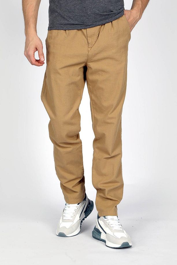 Zarse Erkek Dokuma Pantolon Camel - 3