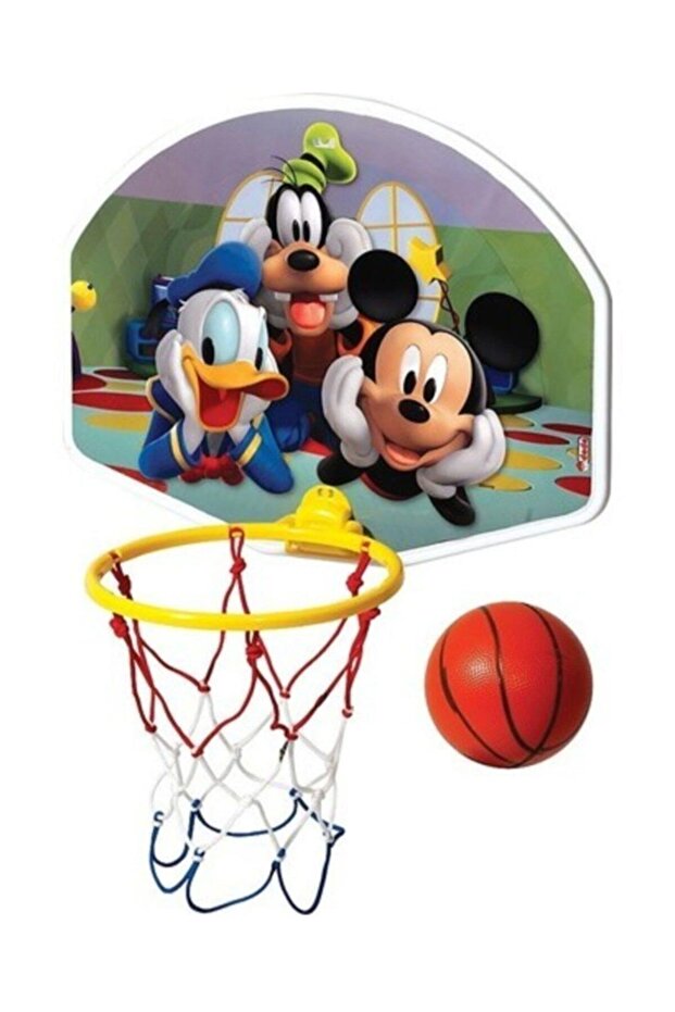 Yılbaşı Mickey Mouse Orta Boy Basket Potası - 1