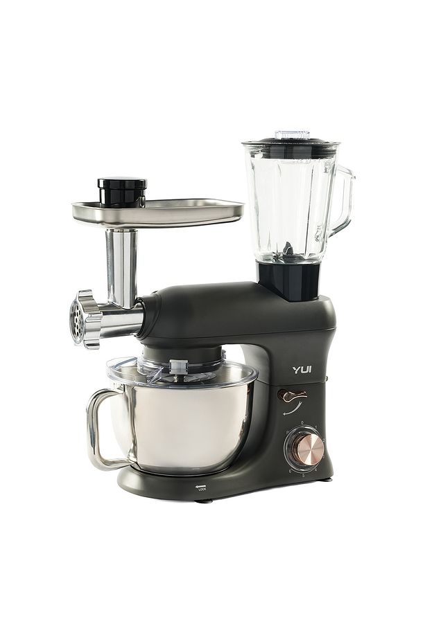M200 Multi-fonksiyonel 3'ü Bir Arada Döküm Gövde Stand Mikser Kıyma Setli Ve Blender Özellikli 1800w - 4