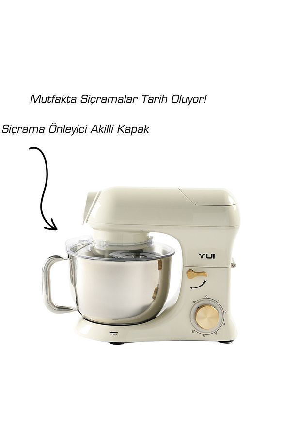 M200 Multi-fonksiyonel 3'ü Bir Arada Döküm Gövde Stand Mikser Kıyma Setli Ve Blender Özellikli 1800w - 2