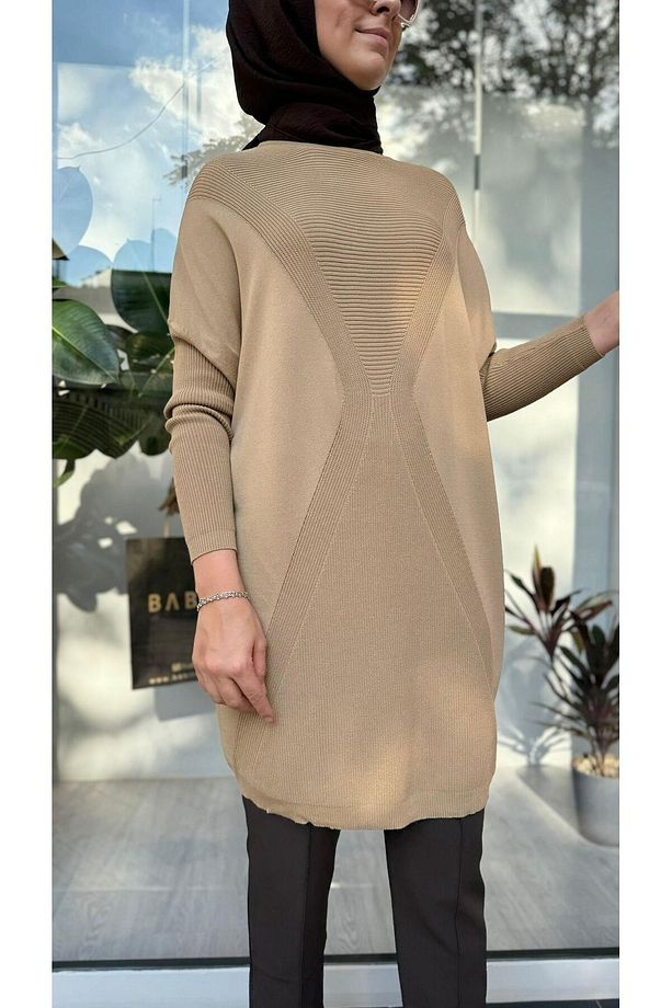 İNVEE 6923 Camel Tunik - 5