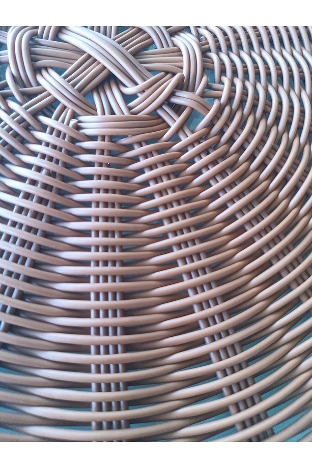 Dekoratif Rattan Ip, Bahçe Mobilyası, Bambu Sentetik Tamir Onarım Hobi Ipi Örgü 250gram - 7