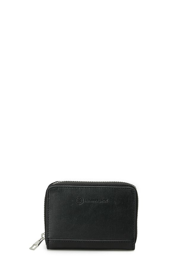 FERMUARLI DERI CZDN 5FX Siyah Unisex Cüzdan - 1