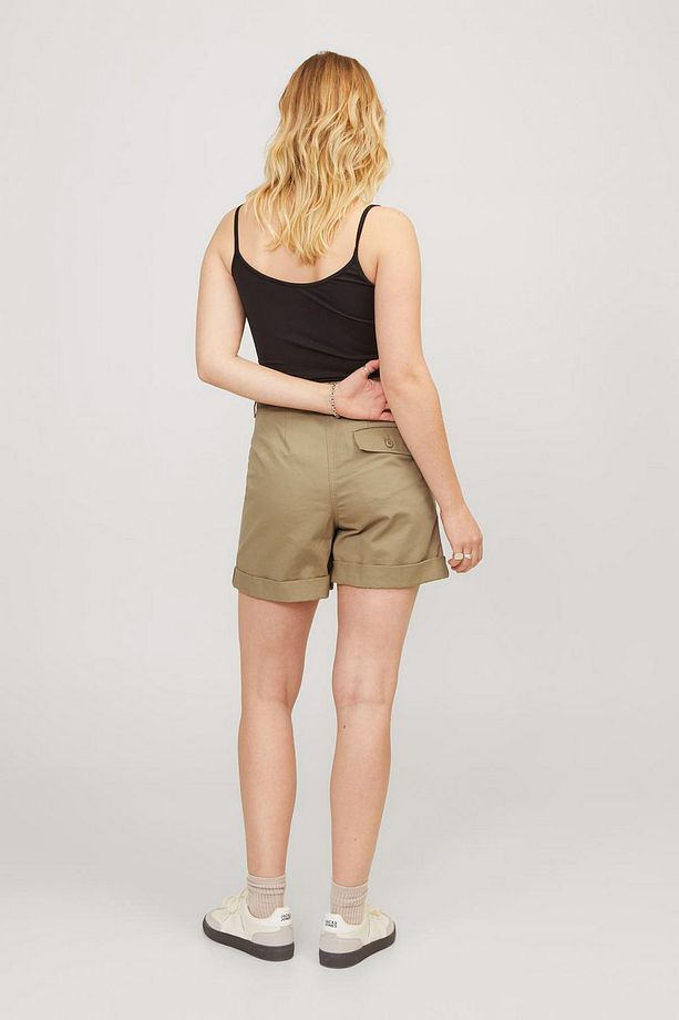 Jxmaddy Rlx Ctn Hw Shorts Vizon Kadın Şort - 6