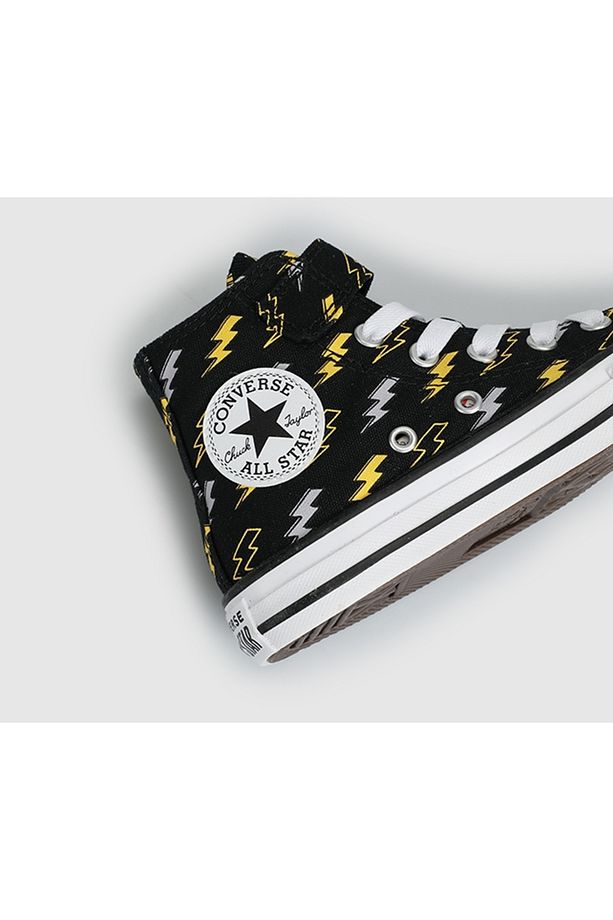 Chuck Taylor All Star 1v Hı Siyah Çocuk Sneaker A08373c - 5