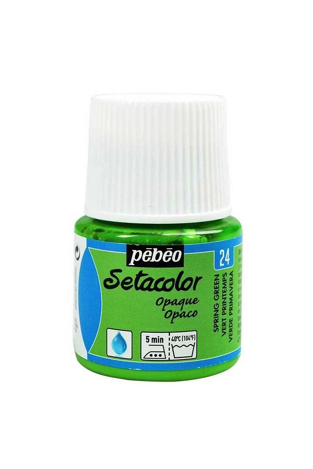 Setacolor Kumaş Boya Opak 45ml Şişe Spring Green - 1