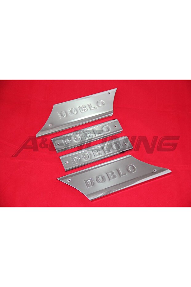 Fiat Doblo Iç Kapı Eşiği Tk 2006-2010 Arası 4 Kapı Paslanmaz Çelik - 1