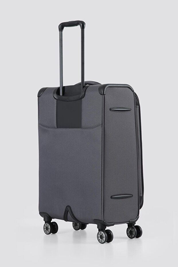 GM23067W Kumaş 3 lü Valiz Seti - 5