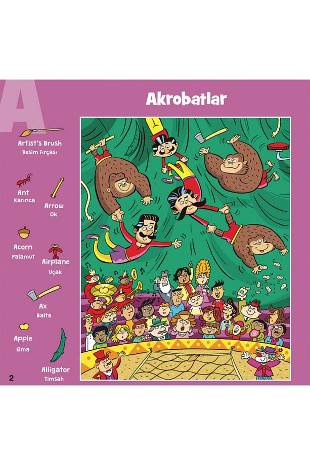 Hidden Pictures ABC Bulmacalar / Kolektif / Dikkat Atölyesi Yayınları / 9786059551397 - 3