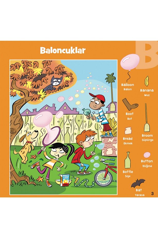 Hidden Pictures ABC Bulmacalar / Kolektif / Dikkat Atölyesi Yayınları / 9786059551397 - 4