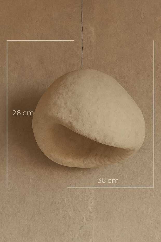 Stone mushroom avize 35 cm - 2
