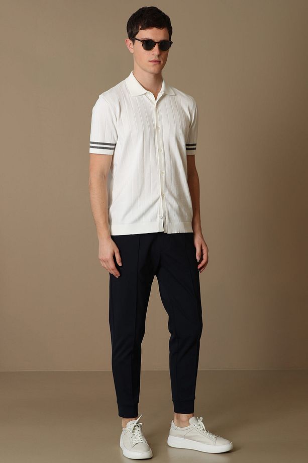 Pito Jogger Pantolon Tailored Fit Lacivert - 4