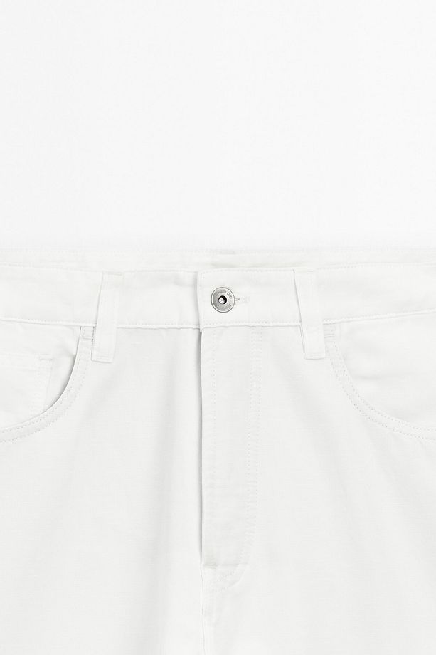 Pamuklu Tapered Fit Pantolon - 6