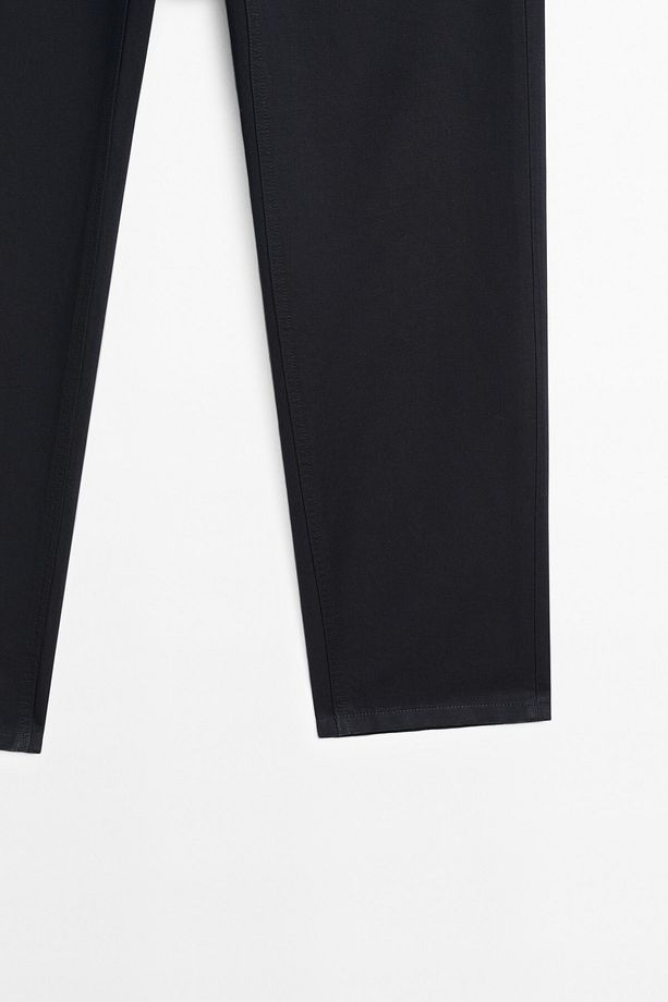 Pamuklu Tapered Fit Pantolon - 7