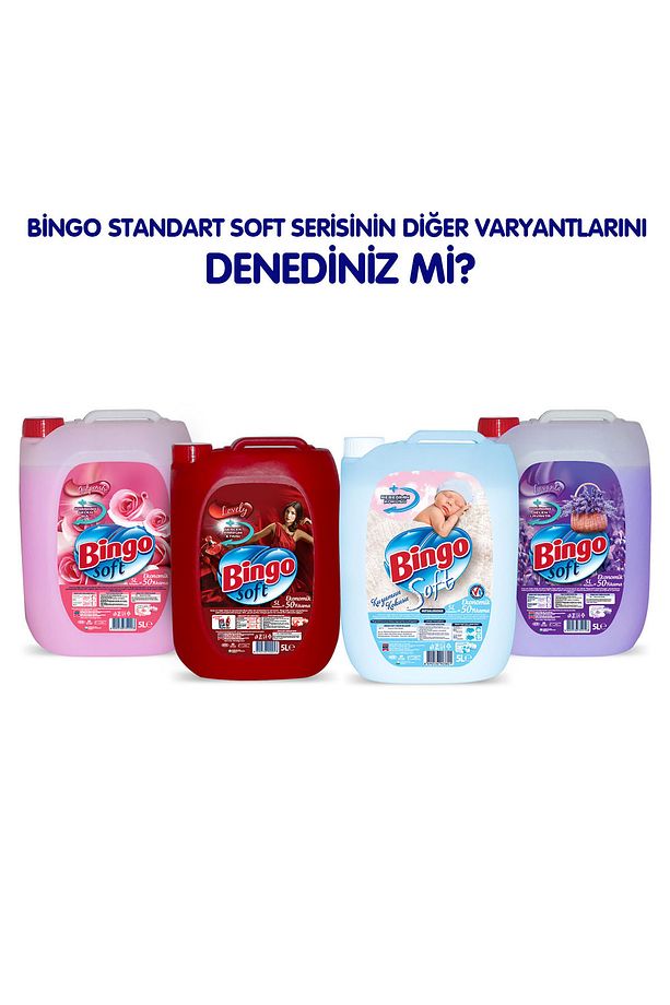Soft Çamaşır Yumuşatıcısı Sensitive 5 L Ekonomi Paketi 4'lü - 4
