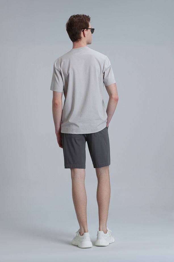 Chrıs Spor Erkek Chino Şort Slim Fit Nefti Yeşil - 6