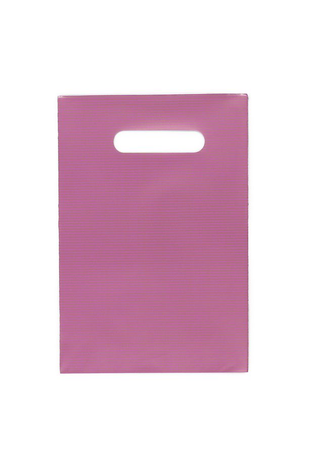 17x25 Cm Pembe Lüks El Geçme Hediye Poşeti 10’lu - 4