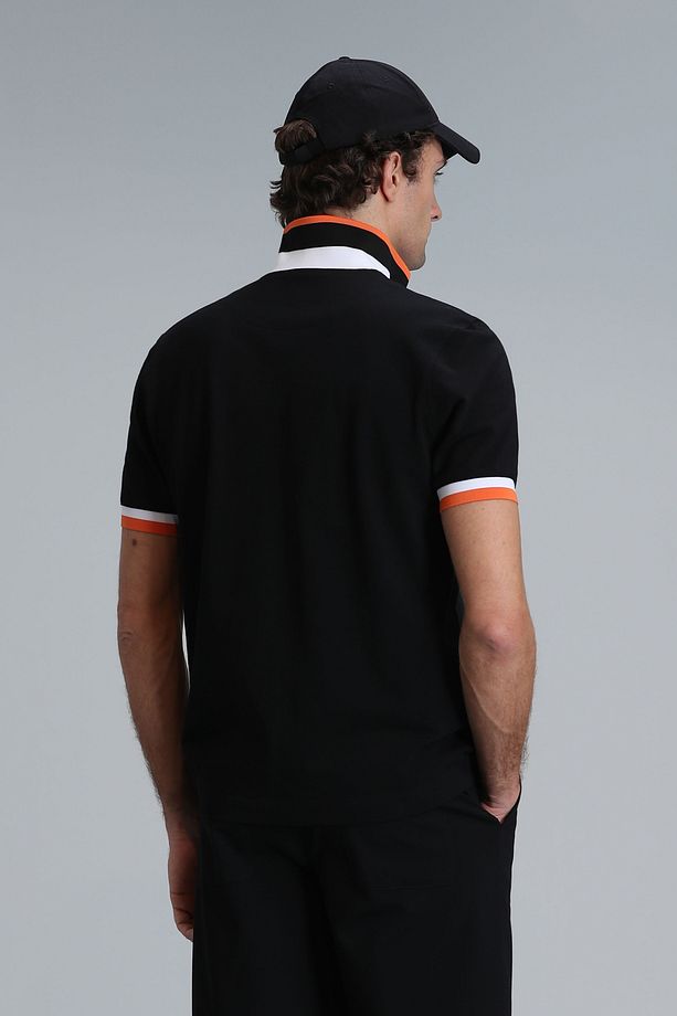 Ruby Smart Erkek Polo Tişört Siyah - 6