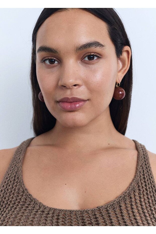 Askılı kroşe bluz - 6