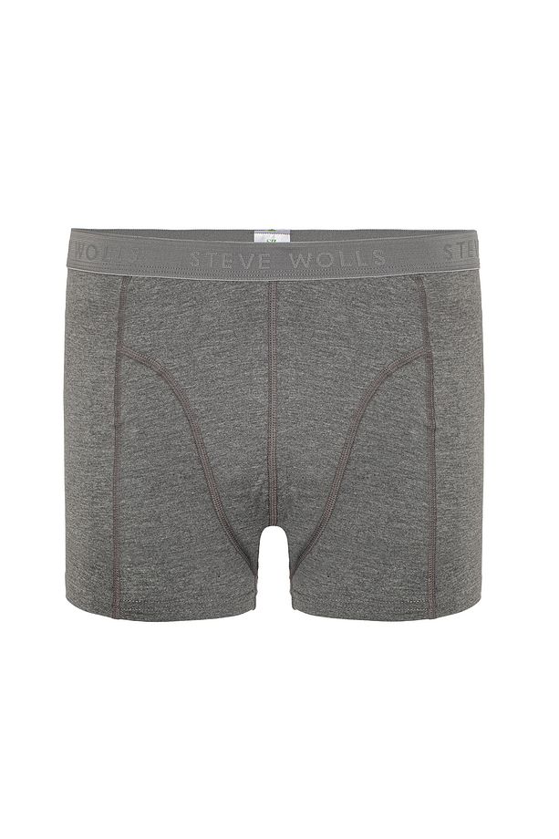 Erkek Gri 3’Lü Klasik Bambu Boxer - 25101 - 2