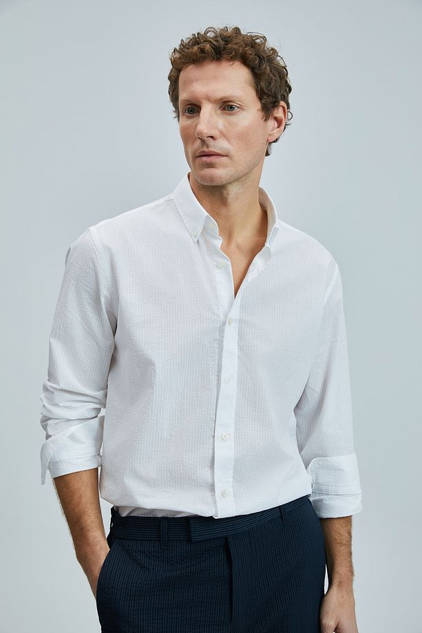 Ellery Erkek Basic Gömlek Regular Fit Beyaz - 3
