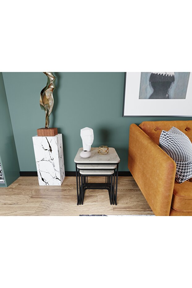 Zigon Sehpa Alize Traverten - 3