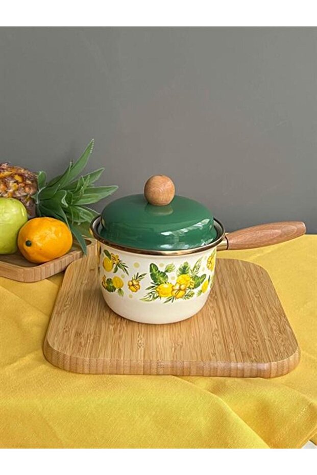 Enameled Yeast Sauce Pan 12 cm