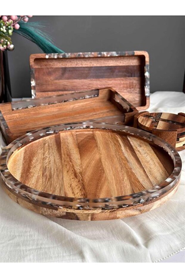 Akasya Mutfak Seti 8 Parça - 7