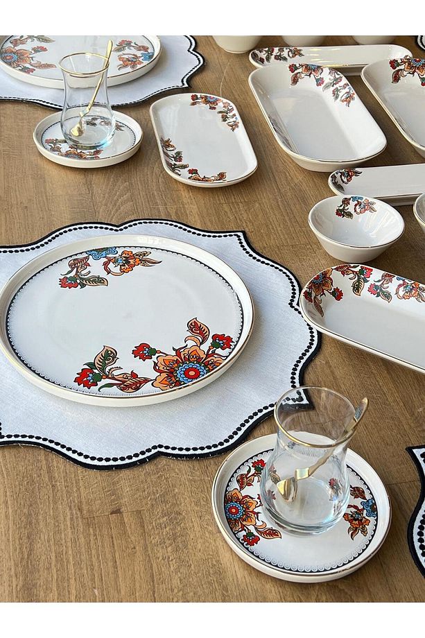 Kahvaltı Takımı Lorena 47 Parça 6 Kişilik - 3