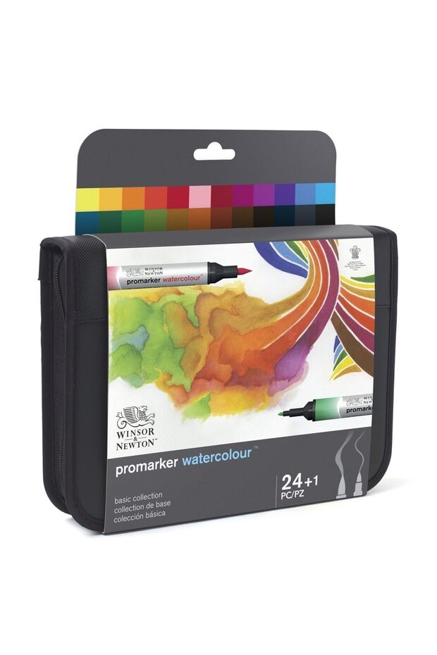 Winsor & Newton Promarker Watercolour Set Basic Collection (24 X MARKER ÇANTALI) - 6