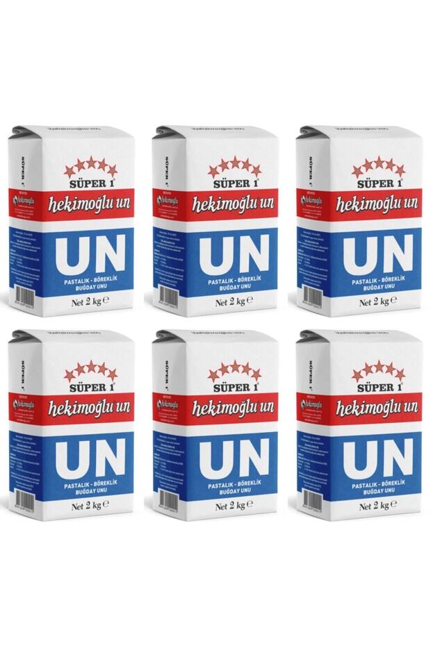 Un 2 Kg Pastalık - Böreklik Buğday X 6 Adet - 1
