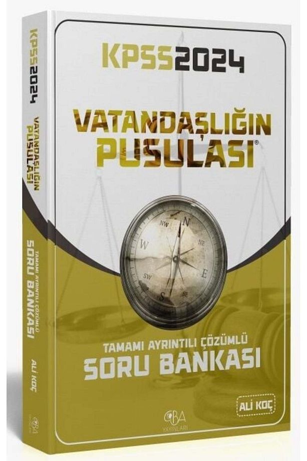 Süper Fiyat - Cba Yayınları 2024 Kpss Vatandaşlık Vatandaşlığın Pusulası Soru Bankası Çözümlü - Ali - 1