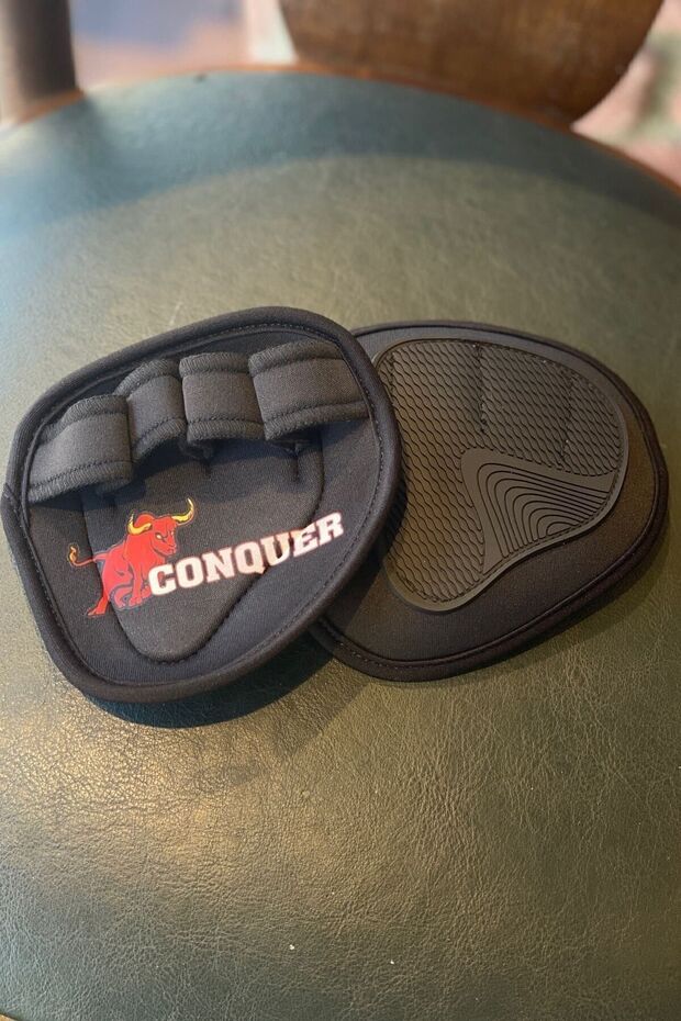 Pad Sports Gloves – Weight Lifting Hand Pad (Non-Slip, Sweat-Proof)
