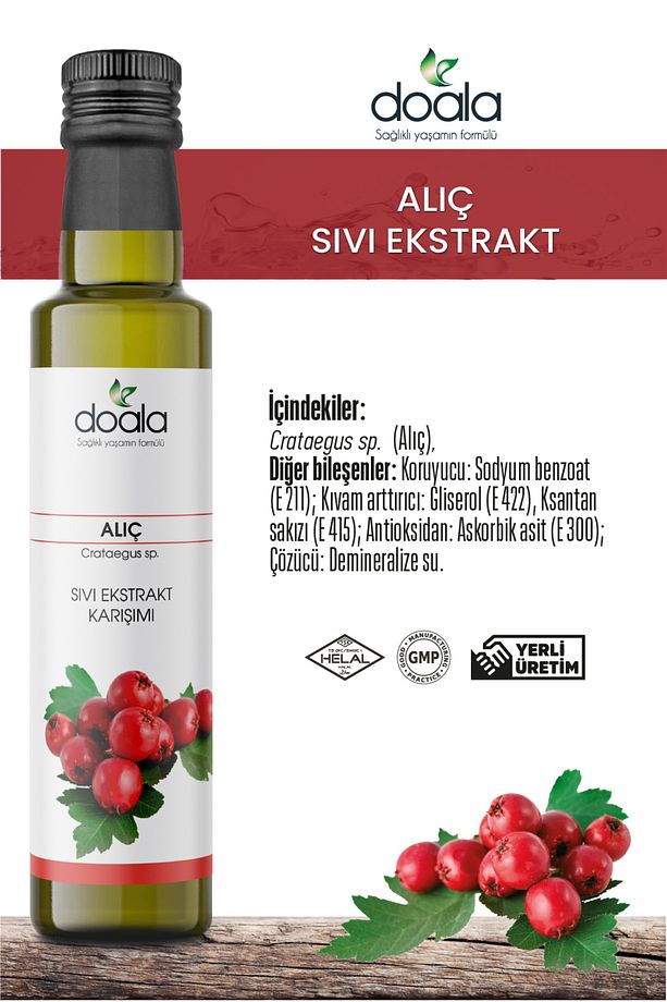 Alıç Sıvı Ekstrakt 225 ml - 5