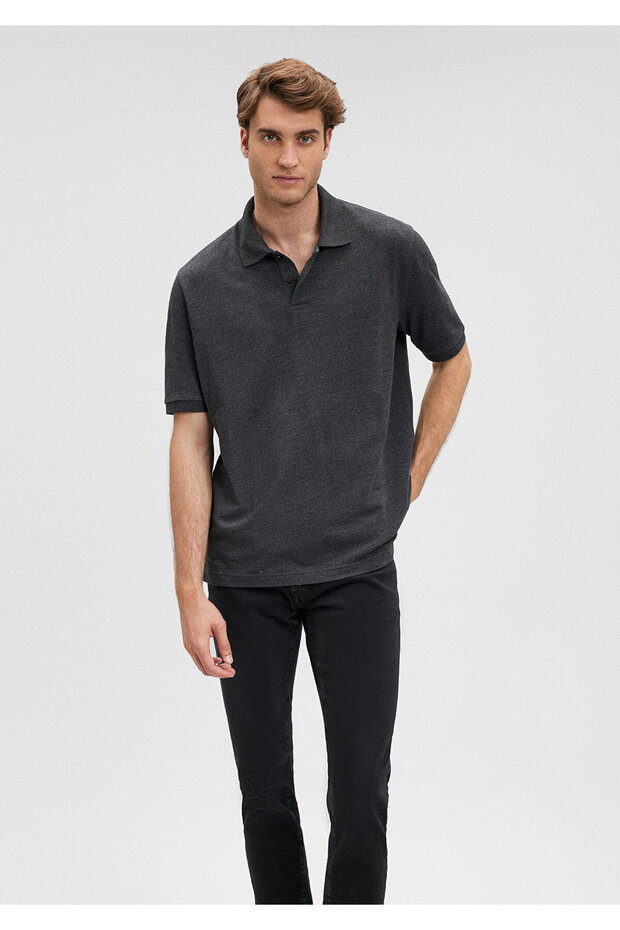 Anthracite Polo T-Shirt Regular Fit 0611859 -80023