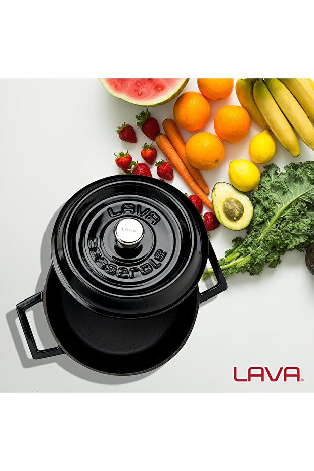 Döküm Yuvarlak Tencere. Trendy Çap(Ø) 16cm. - 6