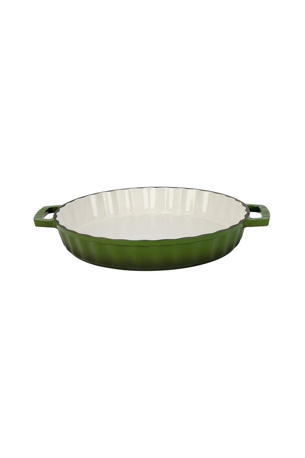 Döküm Yuvarlak Rosto Ve Fırın Tepsisi Edition Serisi Döküm Demir Yekpare Çift Kulplu Çap(Ø)30cm - 1